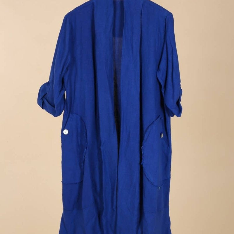 100% Linen Jacket Royal BlueColettejacket