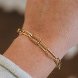 14K Gold Link Chain BraceletZiabirdBracelet