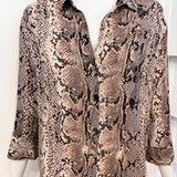 Redeux - Silky Snake Print Blouse