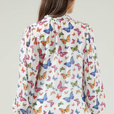 Butterfly Long Sleeve Blouse