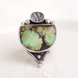 Abalone & Turquoise RingMahka JewelryRINGS