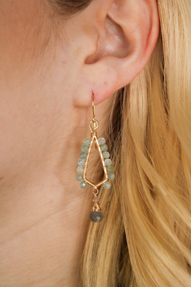 Apatite & Labradorite #1526James & JezebelleEARRINGS