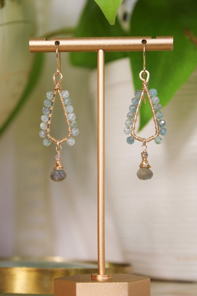 Apatite & Labradorite #1526James & JezebelleEARRINGS