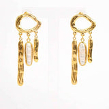 Athena Earrings - Golden GlamourChakarr JewelryEARRINGS