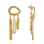 Athena Earrings - Golden GlamourChakarr JewelryEARRINGS