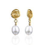 BIRD NEST PEARL DROP EARRINGSChakarr JewelryEARRINGS