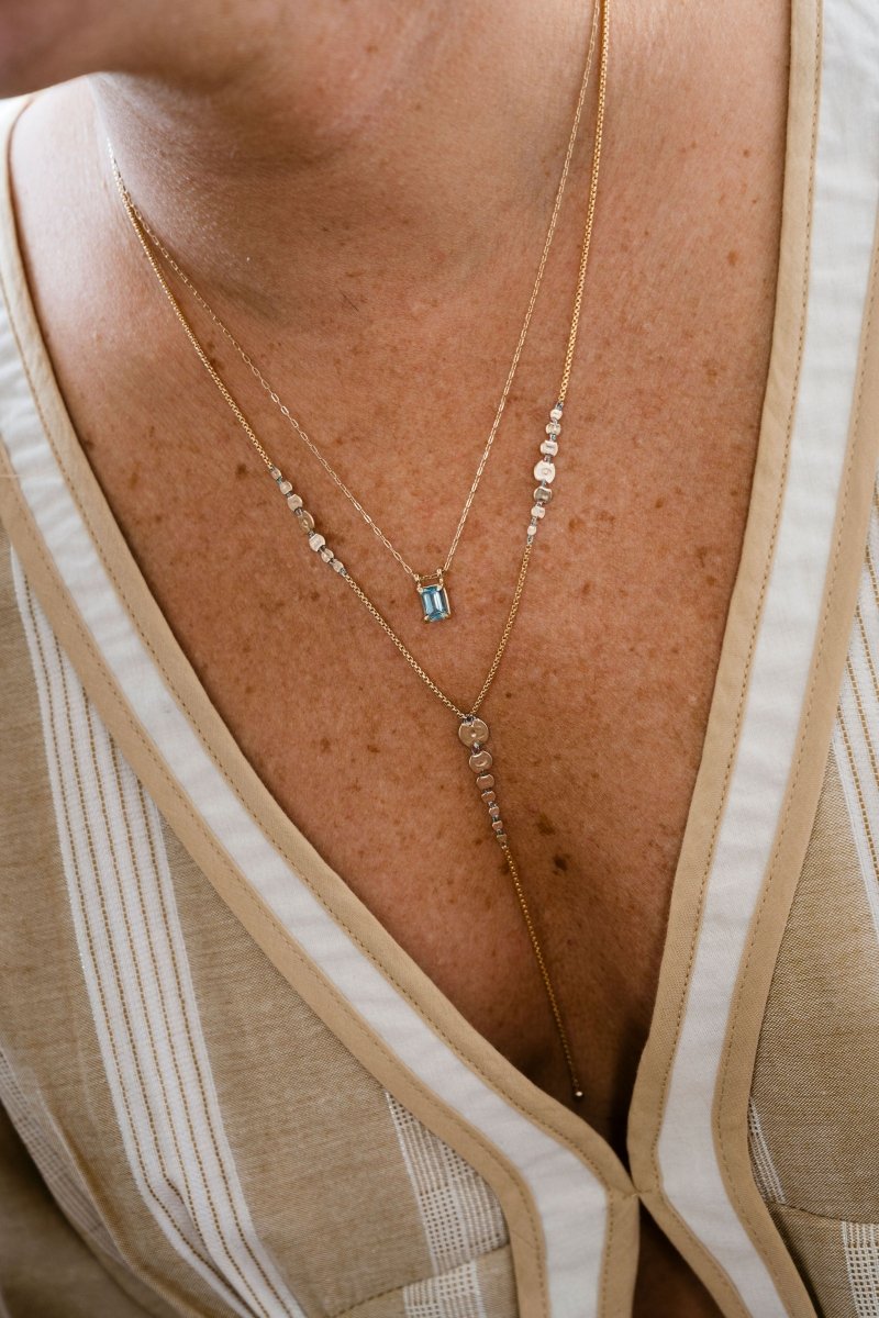 Blue Topaz NecklaceILDNECKLACES