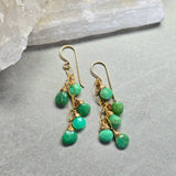 Chrysoprase Cluster Drops #1536James & JezebelleEARRINGS