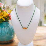 Citrine & Tsavorite NecklaceZiabirdNecklace