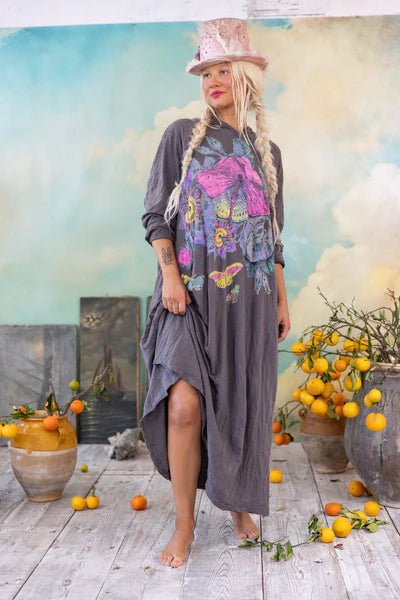 Dress 1348 - FDLP Viggo Hoodie T Dress - OzzyMagnolia PearlDRESS