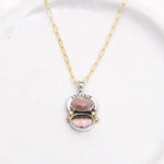 Duo Necklace: Willow Creek Jasper & Faceted TourmalineMAHKANECKLACES