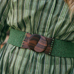 Gorgeous Green Stripe DressSpa EssentialsDRESS