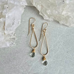 Green Amethyst Hoops #1558James & JezebelleEARRINGS