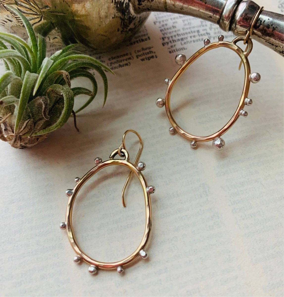 Hello Pebble Earrings - 14k Gold Fill & Sterling SilverNotions of LovelyEARRINGS