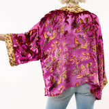 Holiday Jewels Kimono : Fuchsia / One SizeArattaKimono