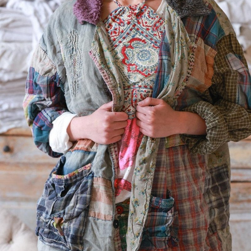 Jacket 936 - Patchwork KathmanduMagnolia PearlOUTERWEAR