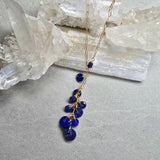 Lapis - Lariat Necklace #8137James & JezebelleNECKLACES