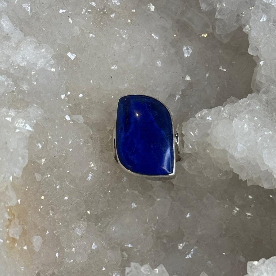 Large Blue Lapis Stone RingJingaRINGS