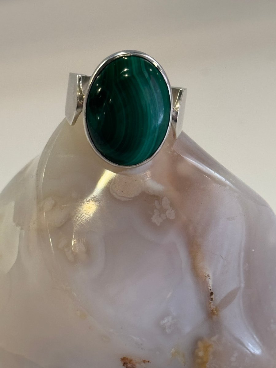 Large Malachite RingJinjaRINGS