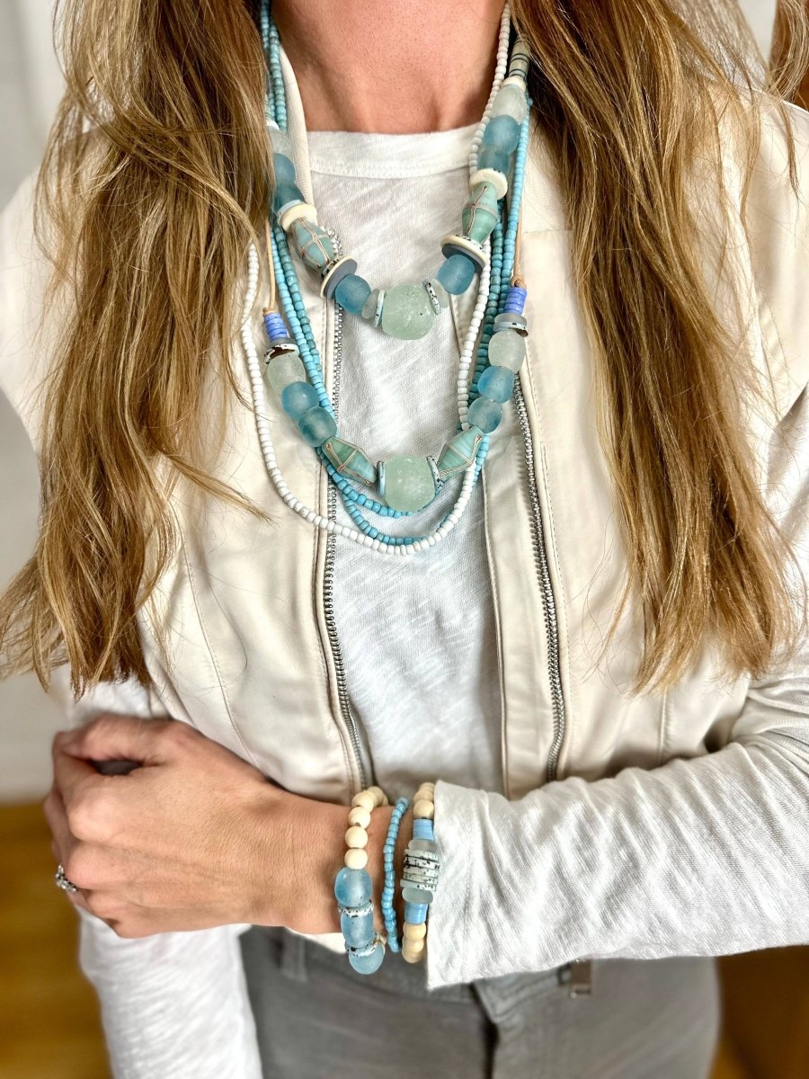 Layer Necklace Set | Carolina BlueTwine & TwigNECKLACES