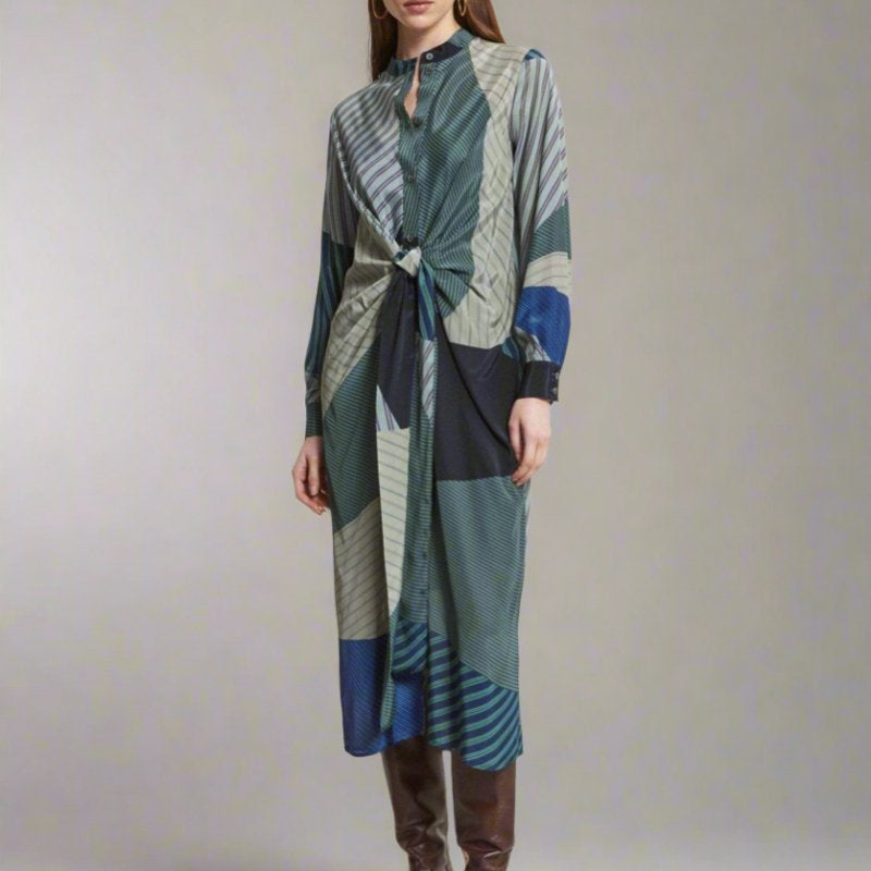 Long Shirt Dress with KnotOttod'AmeDRESS