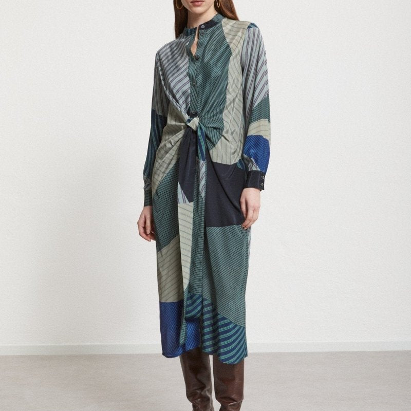 Long Shirt Dress with KnotOttod'AmeDRESS