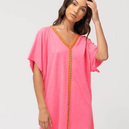 Mini Abaya: Hot PinkpītusaDRESS