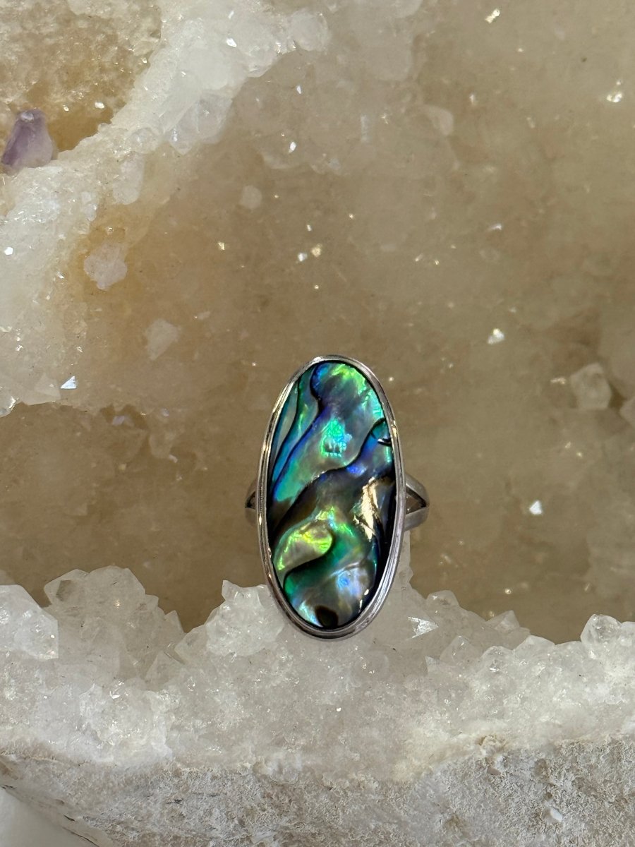 Oval Abalone RingJinjaRINGS