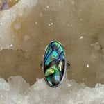 Oval Abalone RingJinjaRINGS