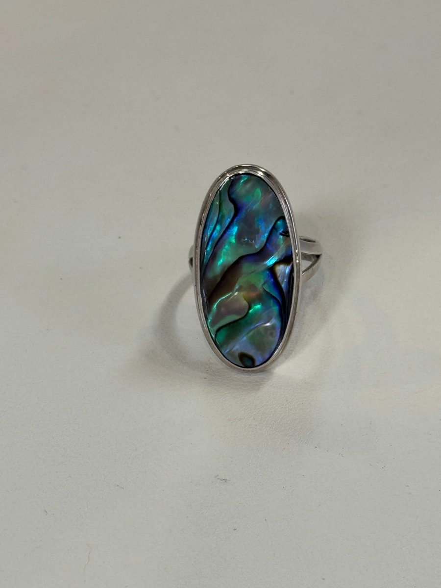 Oval Abalone RingJinjaRINGS