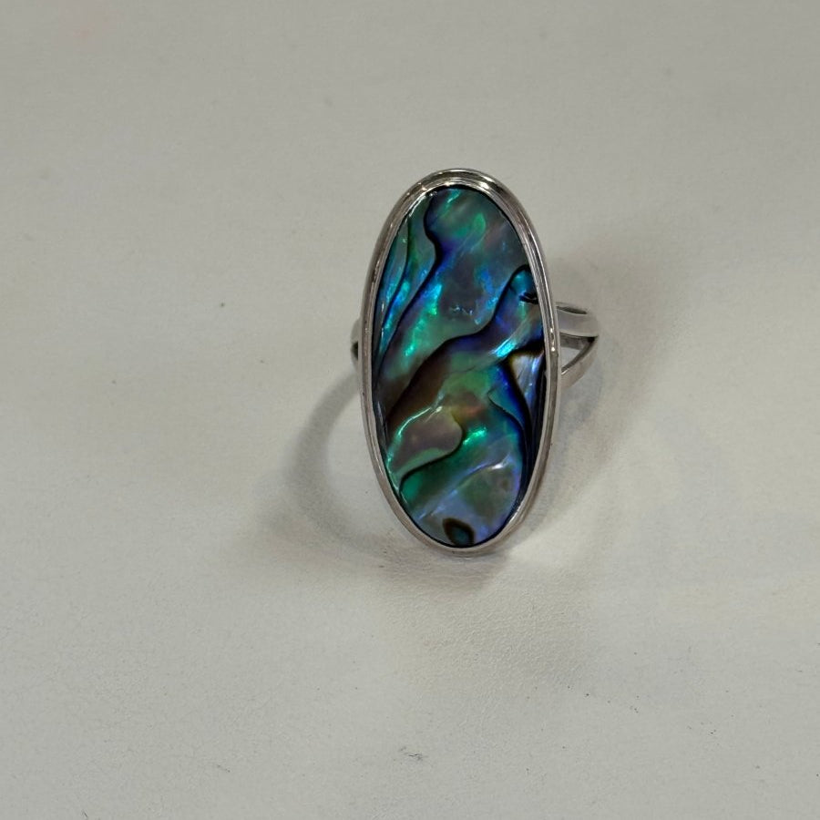 Oval Abalone RingJinjaRINGS