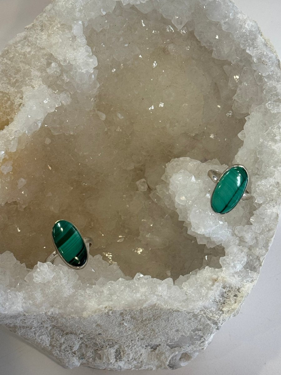 Oval Malachite RingJinjaRINGS