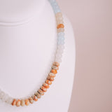 Rowan Necklace- Light Blue/ PeachJessica MatraskoNecklace