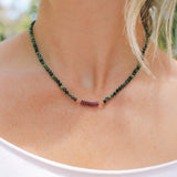 Ruby in Zoisite NecklaceZiabirdNecklace