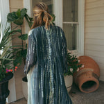 Sea Green & Blue Tie Dye DressRagaDRESS