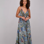 Silky Maxi Dress in Adjustable One SizeAdvance ApparelsDRESS