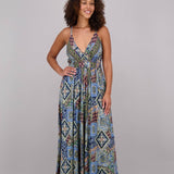 Silky Maxi Dress in Adjustable One SizeAdvance ApparelsDRESS