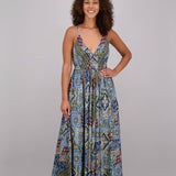 Silky Maxi Dress in Adjustable One SizeAdvance ApparelsDRESS