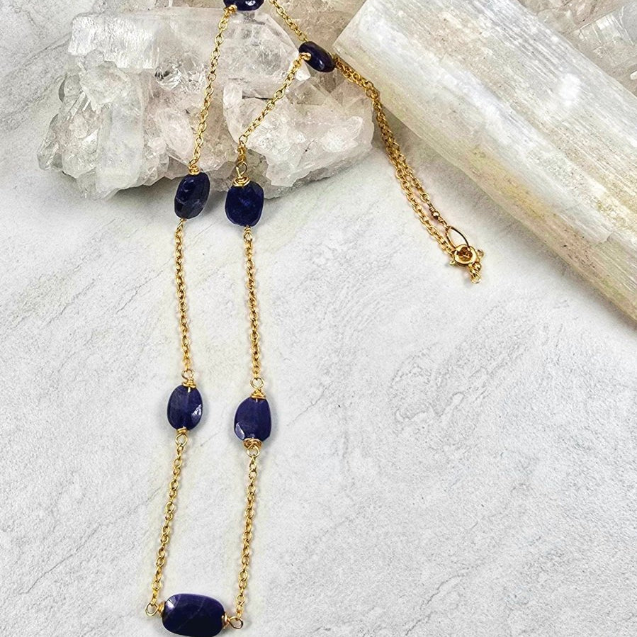 Sodalite Necklace #8111James & JezebelleNECKLACES