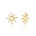 STARBURST STUD EARRINGSChakarr JewelryEARRINGS