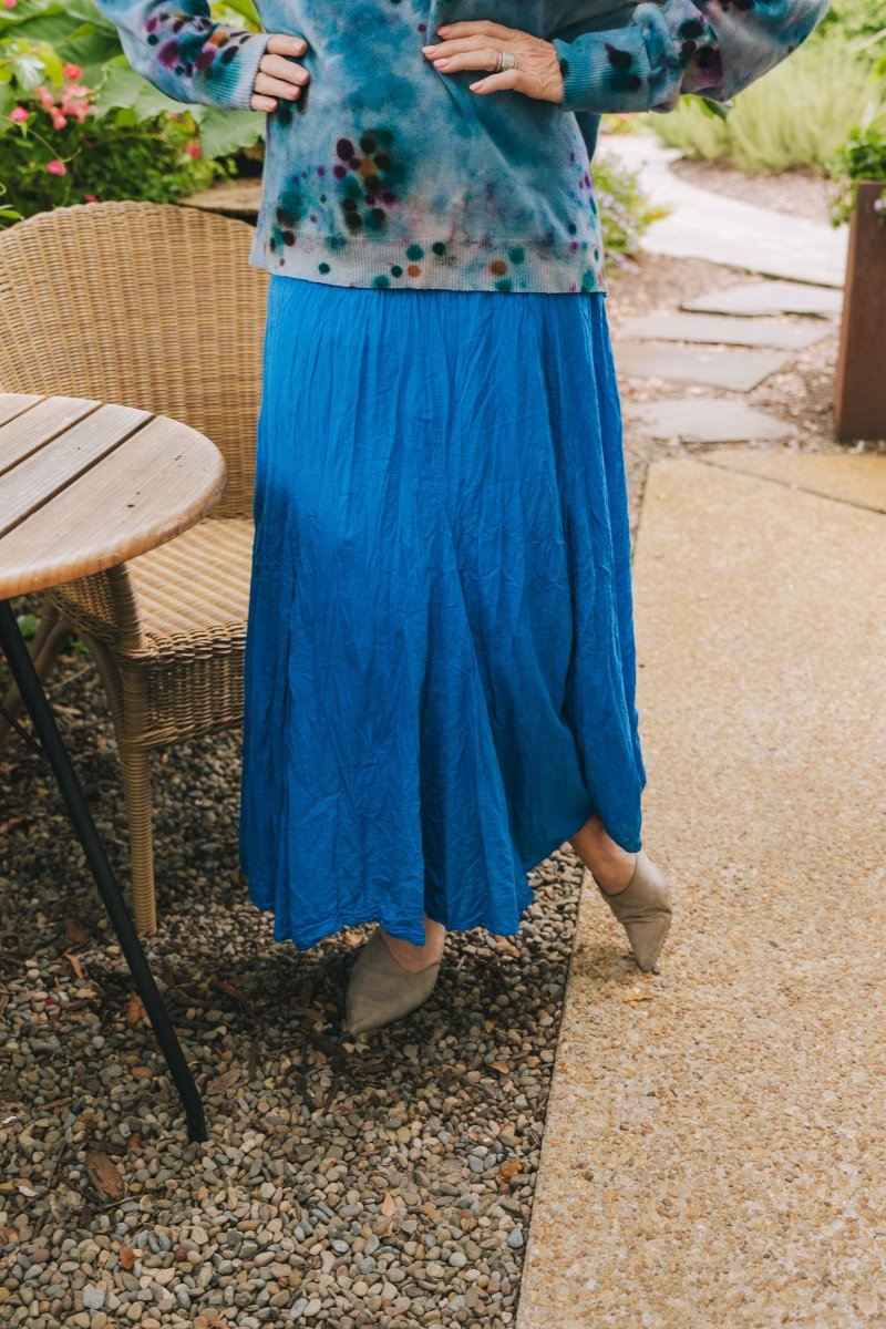 THE Cotton Skirt (Shades of Blue)ColetteSKIRT