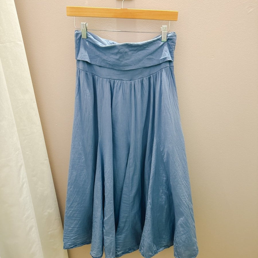 THE Cotton Skirt (Shades of Blue)ColetteSkirt