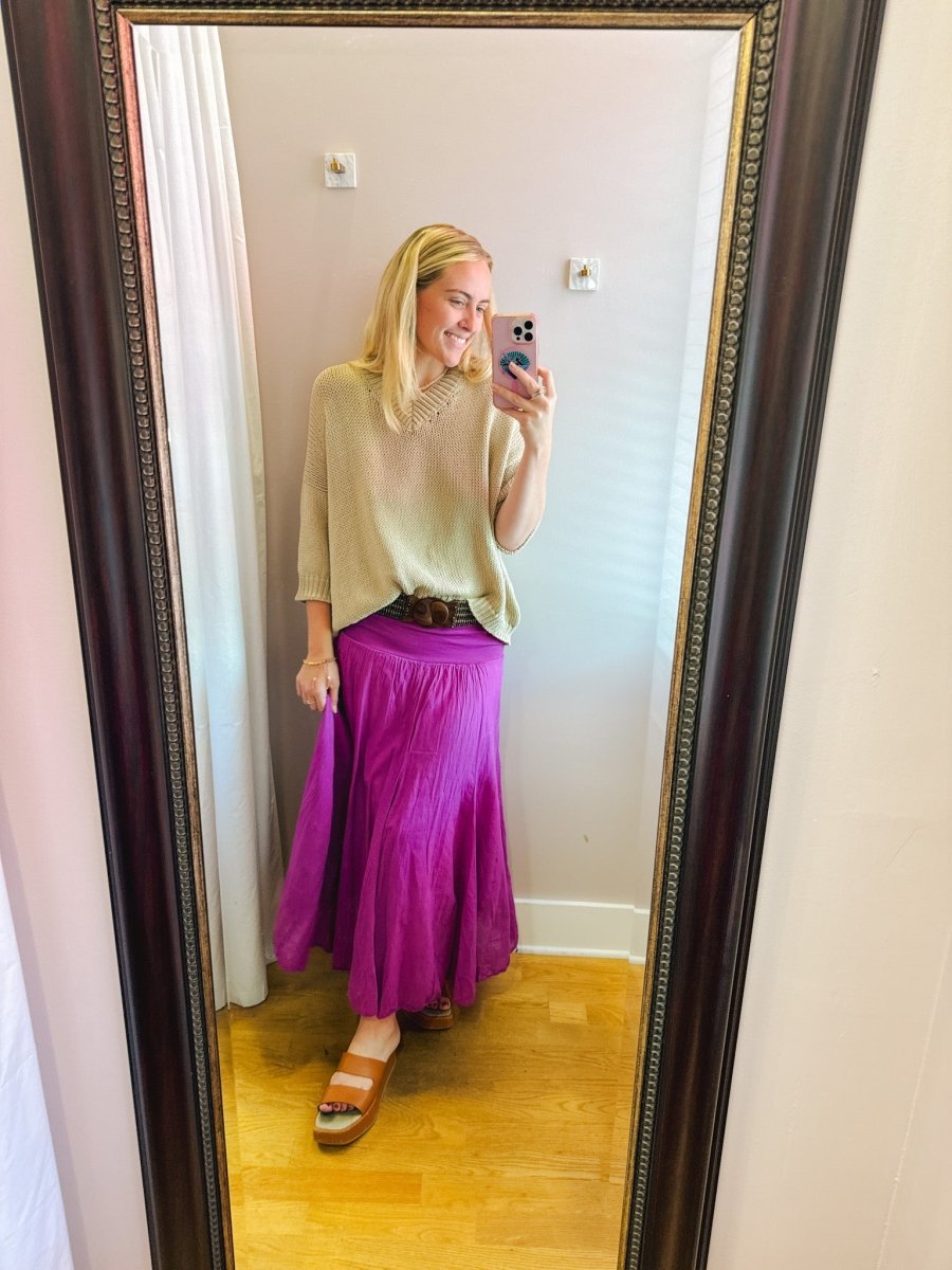 THE Cotton Skirt (Shades of Color)ColetteSkirt