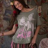 TOP 2196 - Malibu Cherub Tee - AlgaeMagnolia PearlTOPS