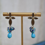 Turquoise Cross EarringsZiabirdEARRINGS