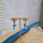 Turquoise Cross EarringsZiabirdEARRINGS