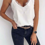 White Lace Camisole/One SizeESTEE BROWNTOPS