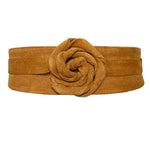 Wrap Belt - Honey Suede - OS - ADA Collection Beltsbelt