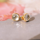 Cushion Studs: 24K Gold Vermeil (8 Colors)TreisiEarrings