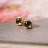 Cushion Studs: 24K Gold Vermeil (8 Colors)TreisiEarrings